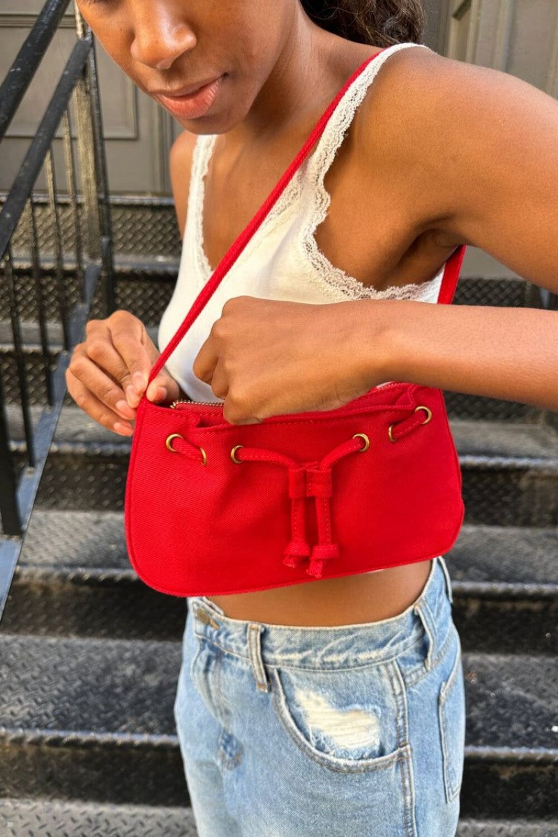 Portefeuilles Brandy Melville Shoulder Rouge | RPF-60821793